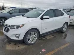 Chevrolet salvage cars for sale: 2019 Chevrolet Equinox Premier