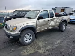 Salvage trucks for sale at Airway Heights, WA auction: 2001 Toyota Tacoma Xtracab