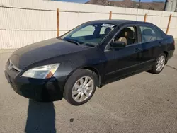 Salvage cars for sale at Van Nuys, CA auction: 2007 Honda Accord EX