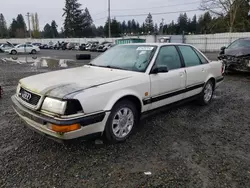 Audi salvage cars for sale: 1992 Audi Quattro