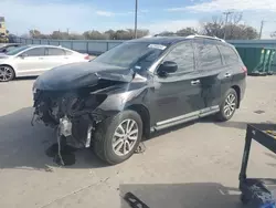 Salvage cars for sale at Wilmer, TX auction: 2016 Nissan Pathfinder S