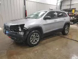 Jeep salvage cars for sale: 2020 Jeep Cherokee Trailhawk