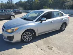 Carros dañados por inundaciones a la venta en subasta: 2012 Subaru Impreza Premium