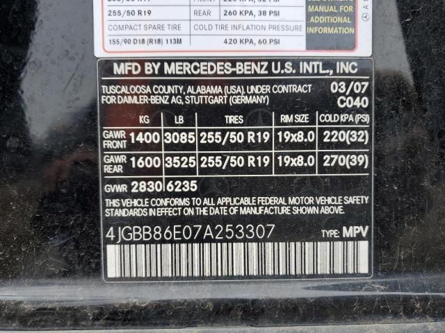 2007 Mercedes-Benz ML 350