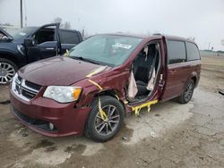 Dodge Grand Caravan sxt salvage cars for sale: 2017 Dodge Grand Caravan SXT