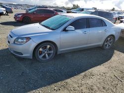 Chevrolet salvage cars for sale: 2012 Chevrolet Malibu 1LT