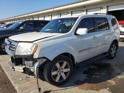 Salvage cars for sale at Louisville, KY auction: 2012 Honda Pilot Touring