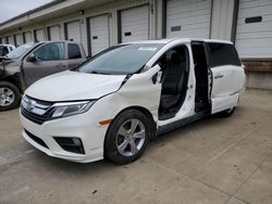 Salvage cars for sale at auction: 2018 Honda Odyssey EXL