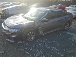 Salvage cars for sale at Waldorf, MD auction: 2018 Honda Civic EX