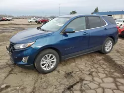 Salvage cars for sale at Woodhaven, MI auction: 2019 Chevrolet Equinox LT