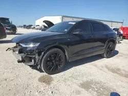 Salvage cars for sale at Haslet, TX auction: 2021 Audi Q8 Premium Plus S-Line