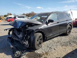 Salvage cars for sale at Hillsborough, NJ auction: 2023 Volkswagen Tiguan SE R-LINE Black