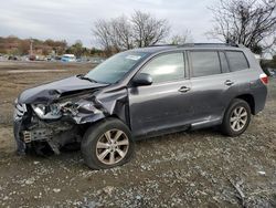 Salvage cars for sale at auction: 2011 Toyota Highlander Base