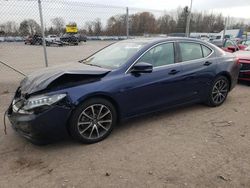 Acura Vehiculos salvage en venta: 2017 Acura TLX Tech