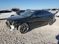 Salvage cars for sale from Copart Temple, TX: 2022 Chevrolet Malibu LT