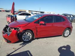 Salvage cars for sale from Copart Grand Prairie, TX: 2024 Toyota Corolla SE