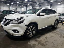 Carros salvage sin ofertas aún a la venta en subasta: 2018 Nissan Murano S