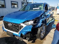 Salvage cars for sale at Pekin, IL auction: 2020 Hyundai Tucson Limited