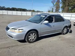 Vehiculos salvage en venta de Copart Dunn, NC: 2001 Honda Accord EX