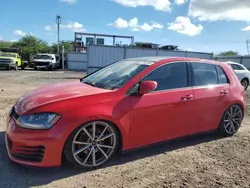 Volkswagen Vehiculos salvage en venta: 2015 Volkswagen GTI