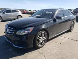 Mercedes-Benz salvage cars for sale: 2016 Mercedes-Benz E 350