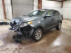 Salvage cars for sale at Lansing, MI auction: 2015 KIA Sportage LX