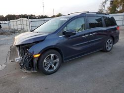 Carros salvage sin ofertas aún a la venta en subasta: 2019 Honda Odyssey Touring