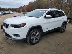 Jeep Vehiculos salvage en venta: 2019 Jeep Cherokee Limited