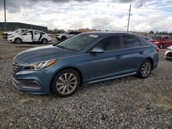 Salvage cars for sale from Copart Tifton, GA: 2016 Hyundai Sonata Sport