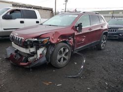 Jeep salvage cars for sale: 2019 Jeep Cherokee Limited