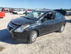 Salvage cars for sale at Houston, TX auction: 2019 Nissan Versa S