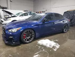 Salvage cars for sale at Elgin, IL auction: 2018 Infiniti Q50 RED Sport 400