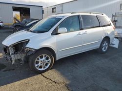 Salvage cars for sale at Vallejo, CA auction: 2005 Toyota Sienna XLE