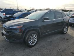 Carros salvage sin ofertas aún a la venta en subasta: 2014 Jeep Cherokee Limited