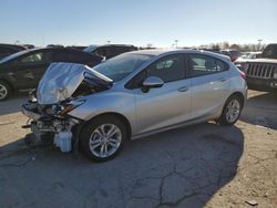 Salvage cars for sale from Copart Indianapolis, IN: 2019 Chevrolet Cruze LS