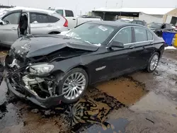 Salvage cars for sale at Brighton, CO auction: 2010 BMW 750 I Xdrive