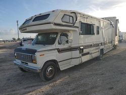 Salvage trucks for sale at Apopka, FL auction: 1990 Ford Econoline E350 Cutaway Van