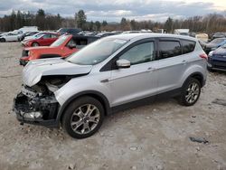 Salvage cars for sale at Candia, NH auction: 2013 Ford Escape SEL