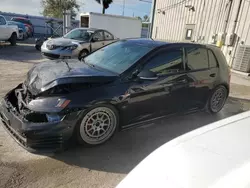 Salvage cars for sale at Riverview, FL auction: 2017 Volkswagen GTI S/SE