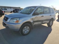 Honda Pilot salvage cars for sale: 2005 Honda Pilot LX