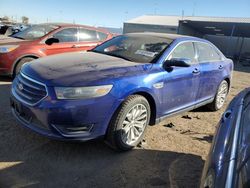 Ford Taurus Limited salvage cars for sale: 2013 Ford Taurus Limited