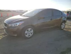 KIA salvage cars for sale: 2017 KIA Forte LX