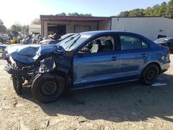 Salvage cars for sale at Seaford, DE auction: 2016 Volkswagen Jetta S