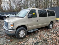 Salvage cars for sale at Waldorf, MD auction: 2012 Ford Econoline E350 Super Duty Wagon