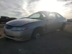 Salvage cars for sale from Copart Brighton, CO: 2002 Toyota Camry Solara SE