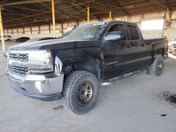 Chevrolet salvage cars for sale: 2016 Chevrolet Silverado K1500 LT