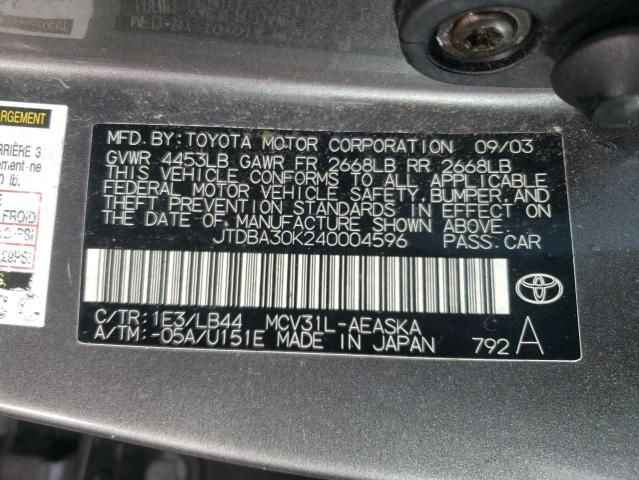 2004 Toyota Camry SE