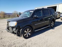 Salvage cars for sale at Chambersburg, PA auction: 2012 Honda Pilot Touring