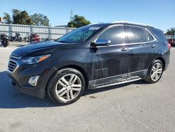 Carros salvage sin ofertas aún a la venta en subasta: 2019 Chevrolet Equinox Premier