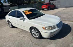 Salvage cars for sale from Copart Apopka, FL: 2006 Hyundai Azera SE